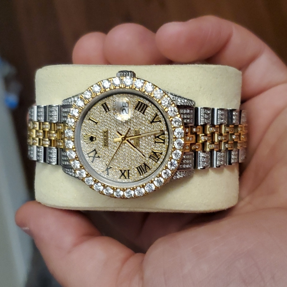 Rolex Datejust 2 Tone 18k y/g / Stainless 14cts - Picture 3 of 5